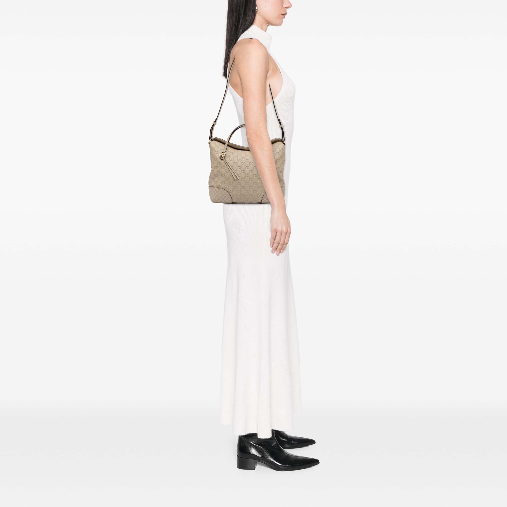 Medium Guccissima Bree Fold Over Tote