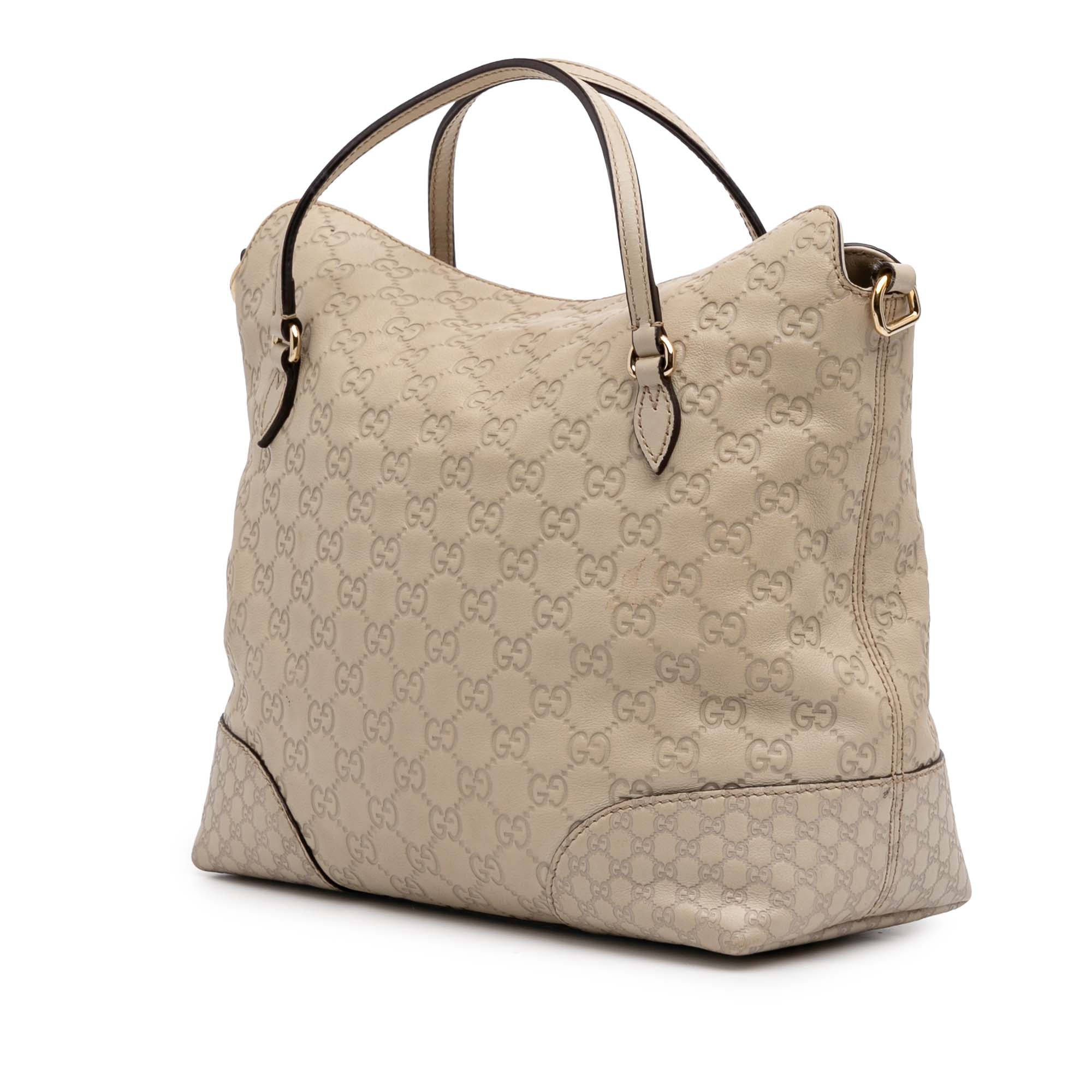 Medium Guccissima Bree Fold Over Tote