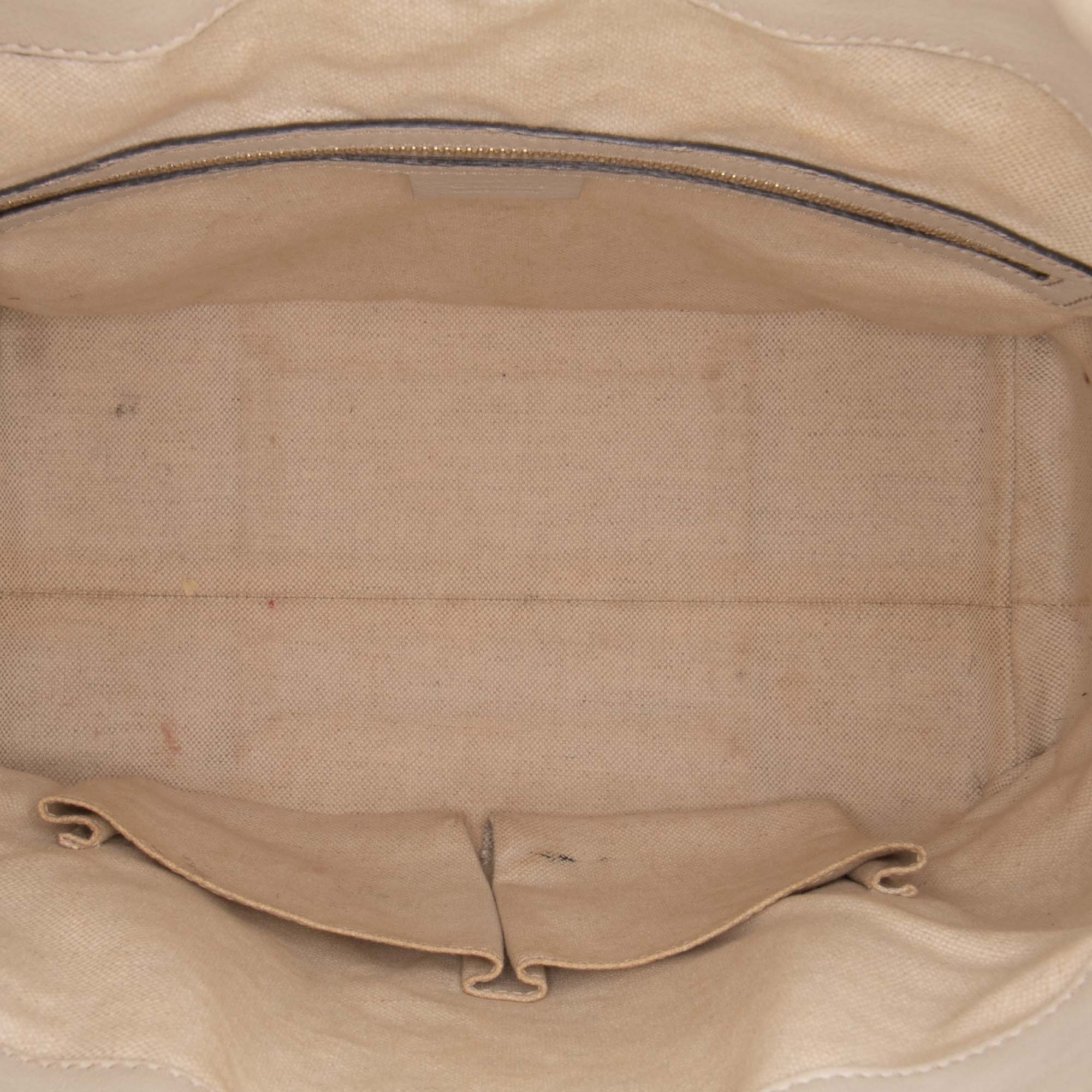 Medium Guccissima Bree Fold Over Tote