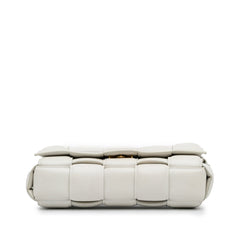 Nappa Intrecciato Padded Chain Cassette Satchel