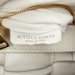 Nappa Intrecciato Padded Chain Cassette Satchel