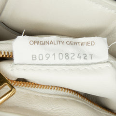 Nappa Intrecciato Padded Chain Cassette Satchel