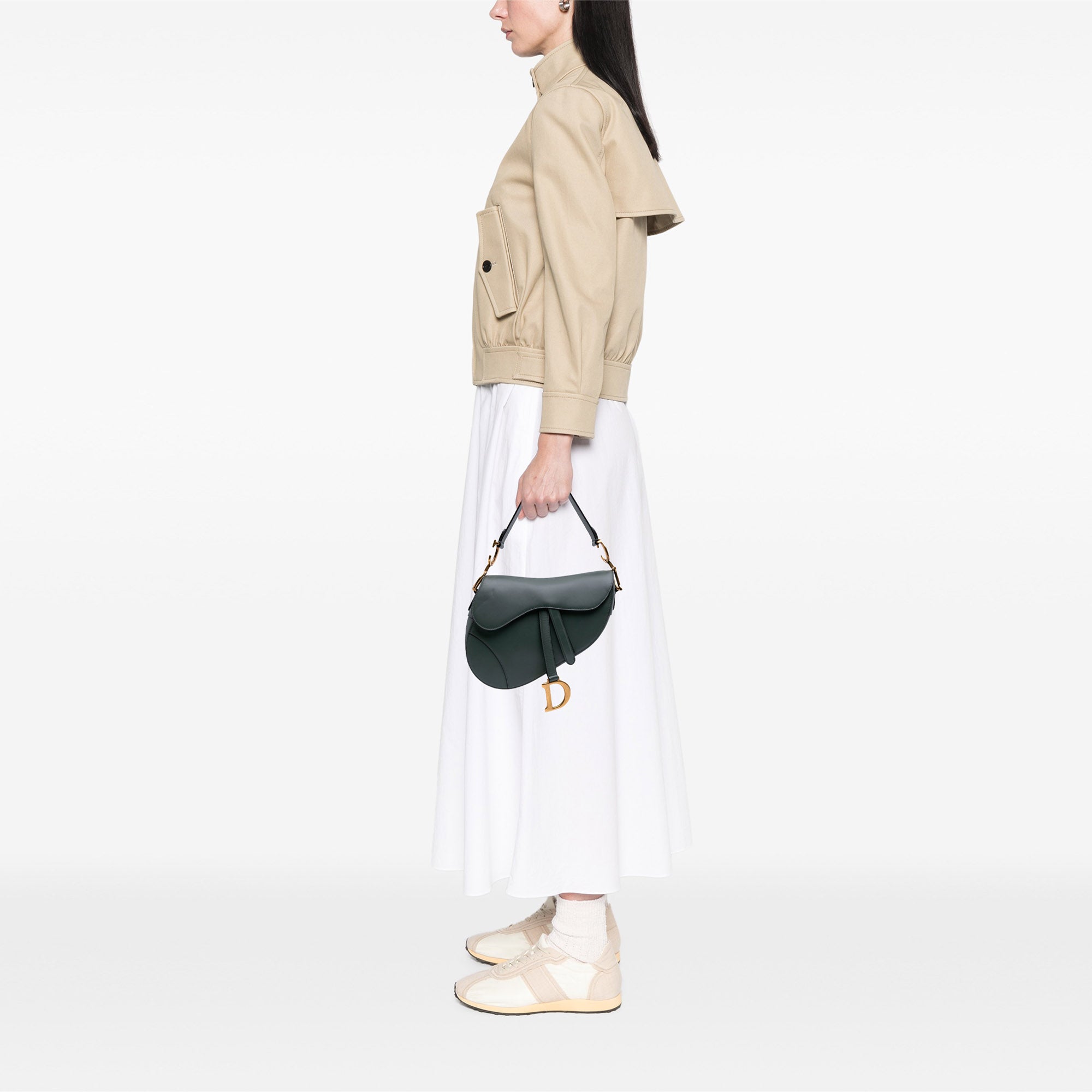Calfskin Saddle Bag