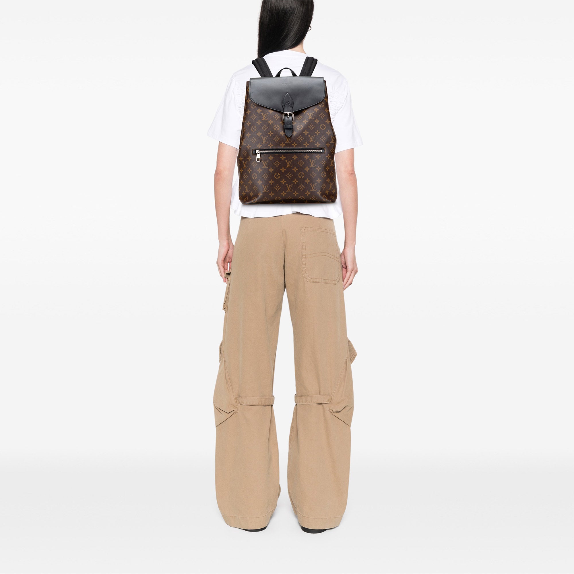 Monogram Macassar Palk Backpack