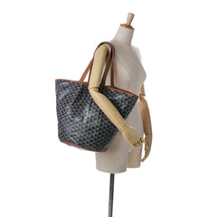 Goyardine Reversible Belharra Tote