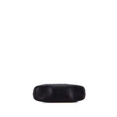 Caviar Logo Shoulder Bag