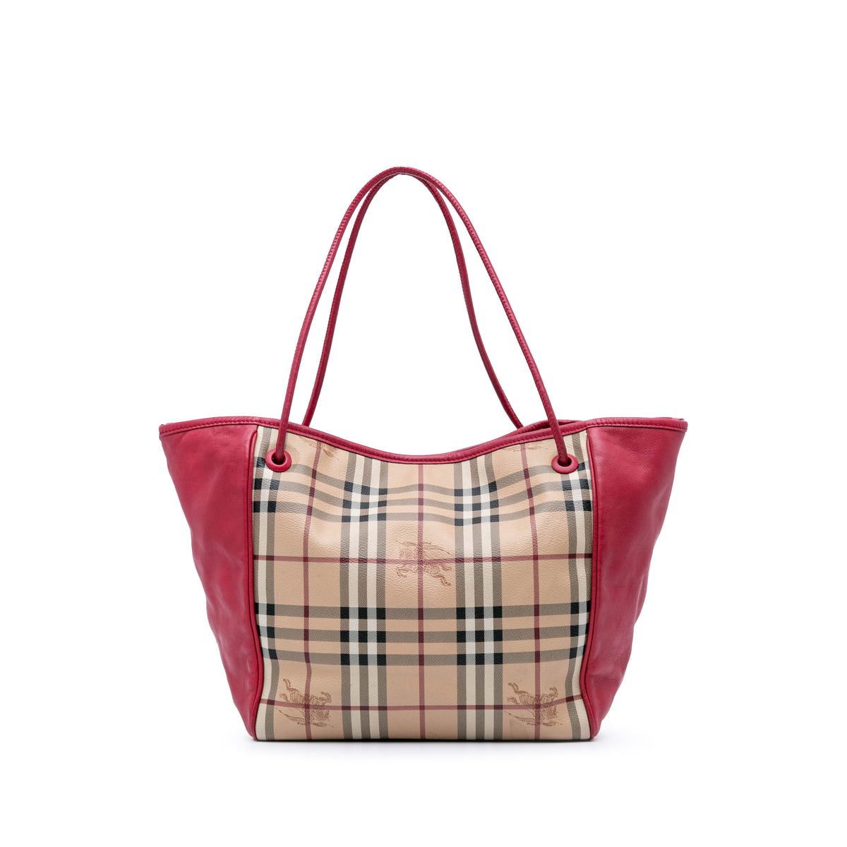 Small Haymarket Check Coated Canvas Canterbury Tote