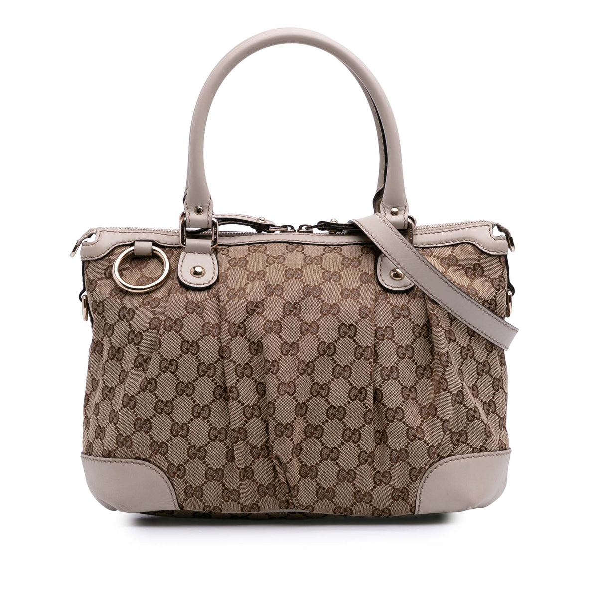 GG Canvas Sukey Satchel