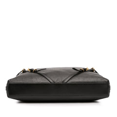 Medium Leather Voyou Chain Crossbody