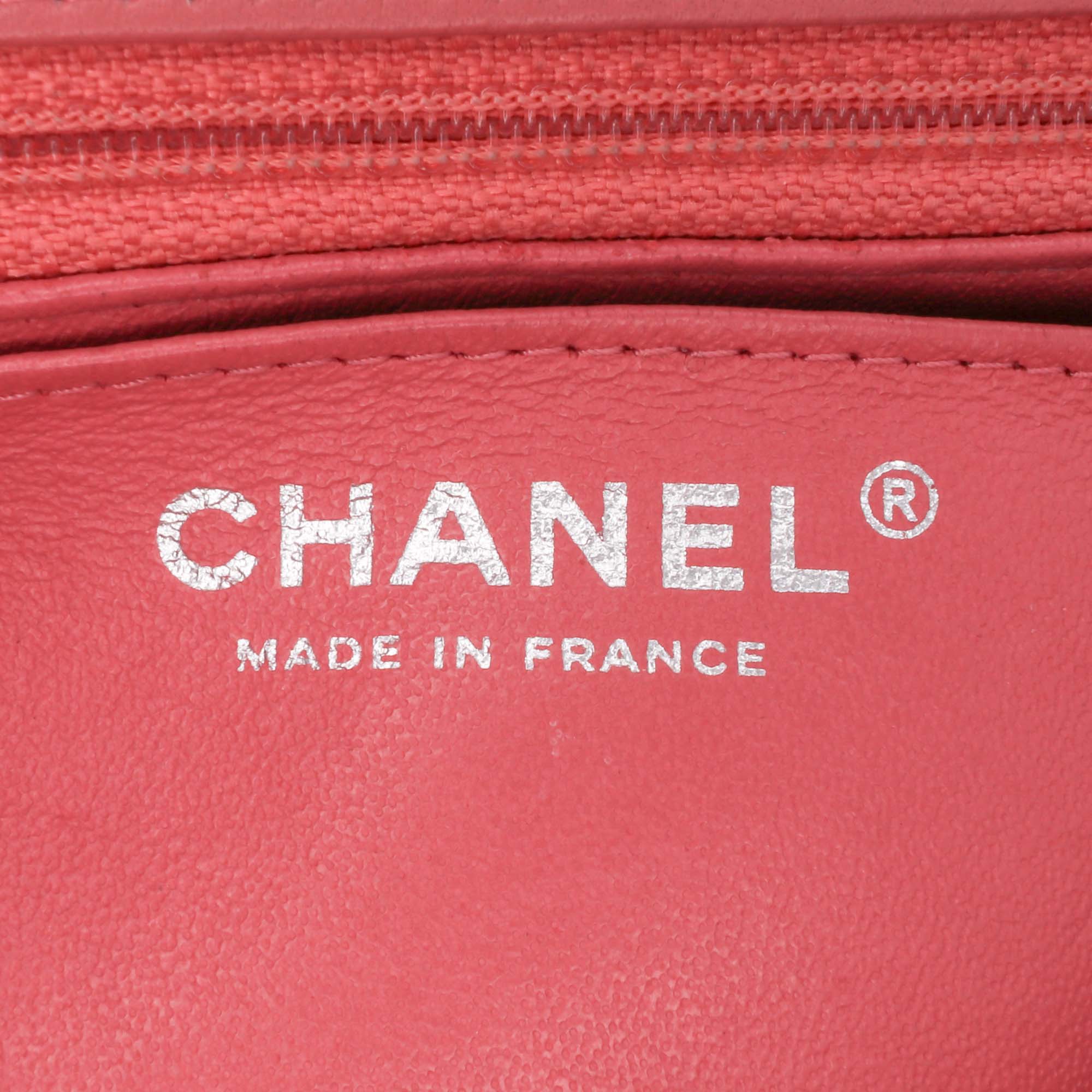 Mini Square Classic Lambskin Single Flap