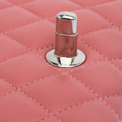 Mini Square Classic Lambskin Single Flap