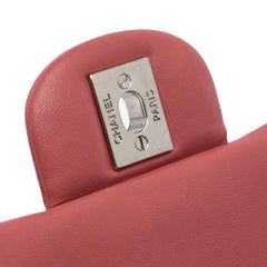 Mini Square Classic Lambskin Single Flap