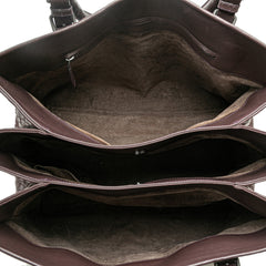 Large Nappa Intrecciato Roma Tote