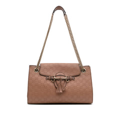 Large Guccissima Emily Shoulder Bag