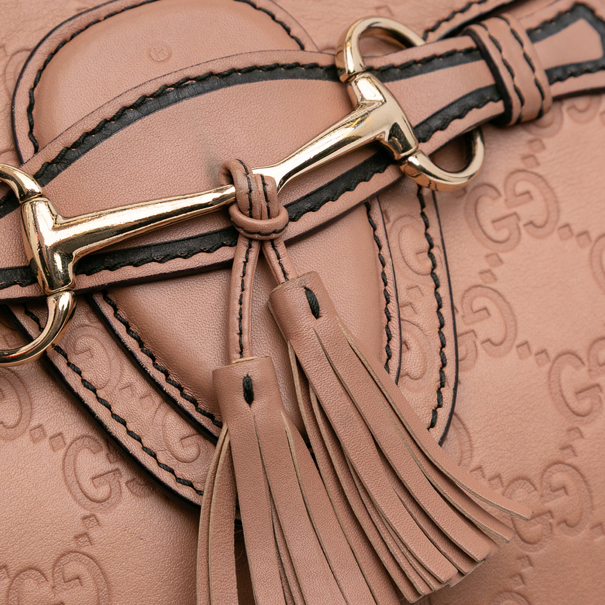 Large Guccissima Emily Shoulder Bag