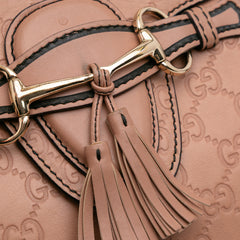 Large Guccissima Emily Shoulder Bag