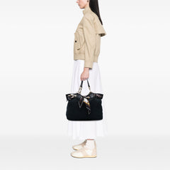 Large GG Canvas Positano Tote