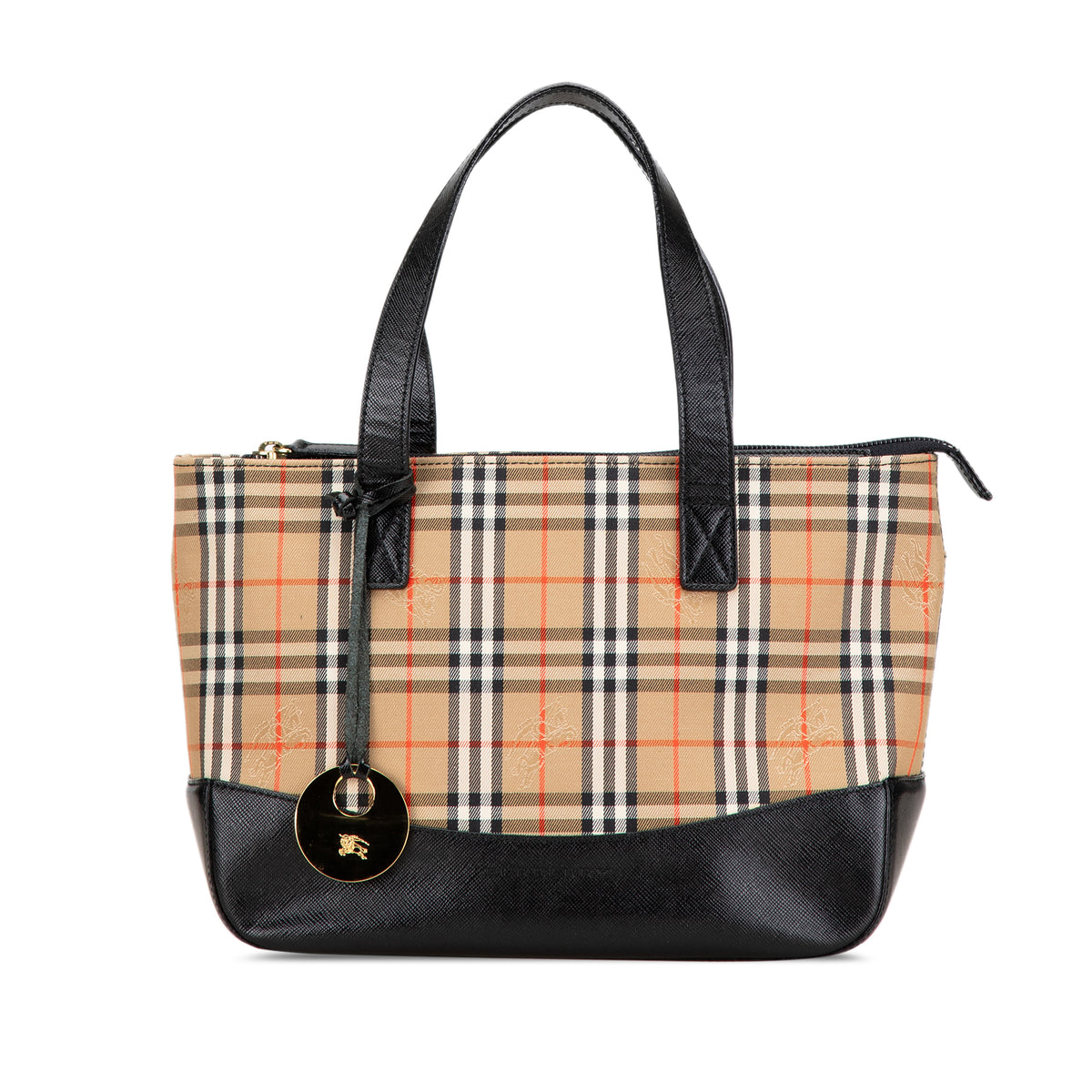 Haymarket Check Canvas Handbag