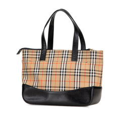 Haymarket Check Canvas Handbag