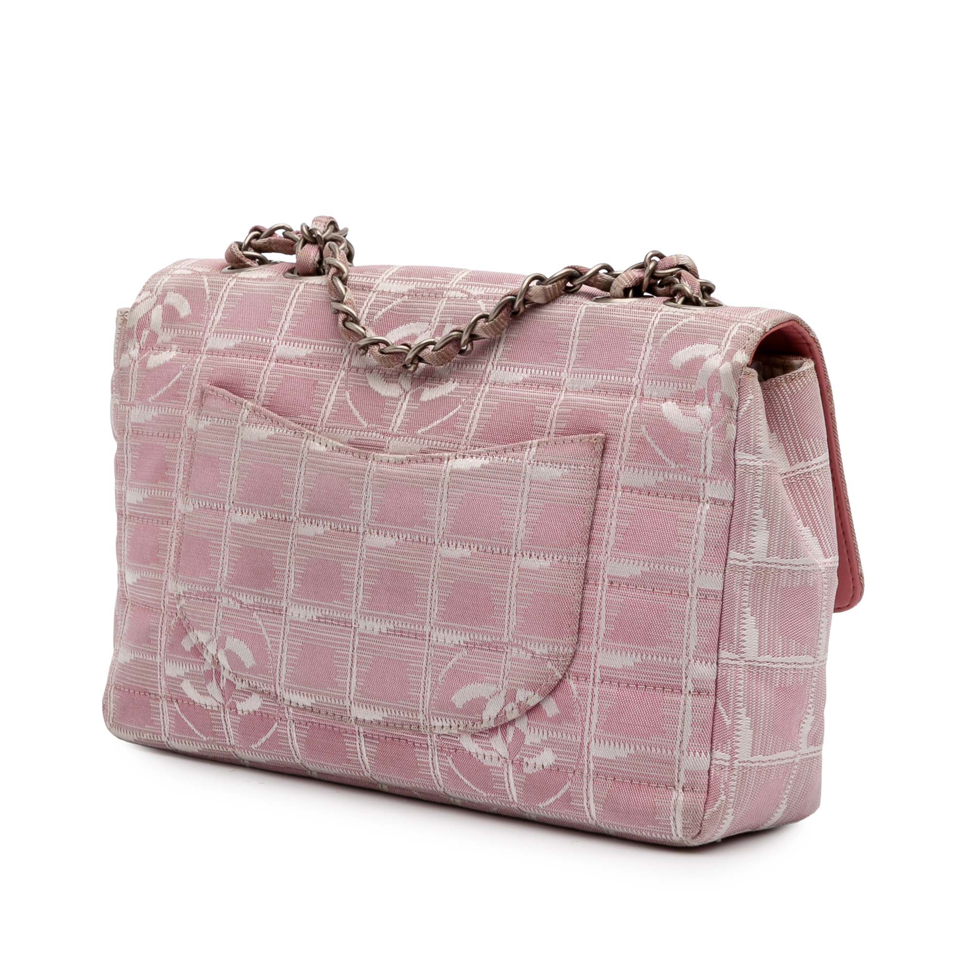 Medium New Travel Line Nylon Single Flap
