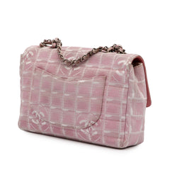 Medium New Travel Line Nylon Single Flap