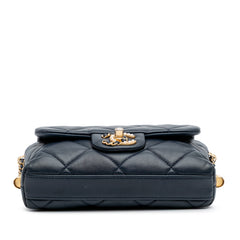 Mini Quilted Lambskin Crush on Chains Flap