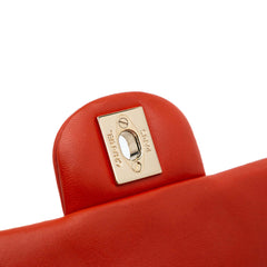 Mini Square Classic Lambskin Single Flap