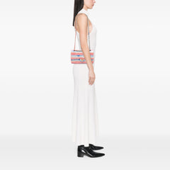 Medium Classic Printed Lambskin Watercolor Double Flap