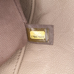 Medium Quilted Caviar Coco Pleats Messenger Flap
