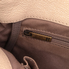 Medium Quilted Caviar Coco Pleats Messenger Flap
