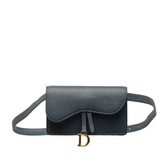 Leather Saddle Belt Bag