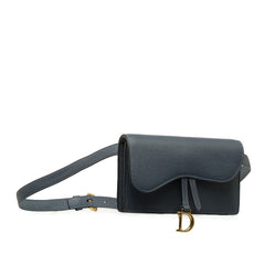 Leather Saddle Belt Bag