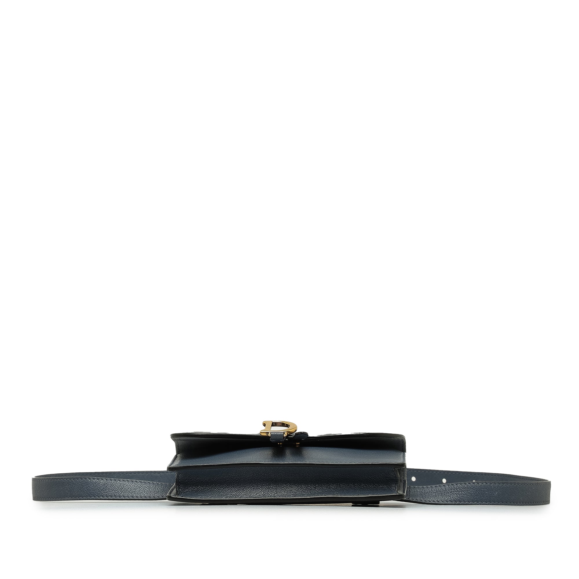 Leather Saddle Belt Bag