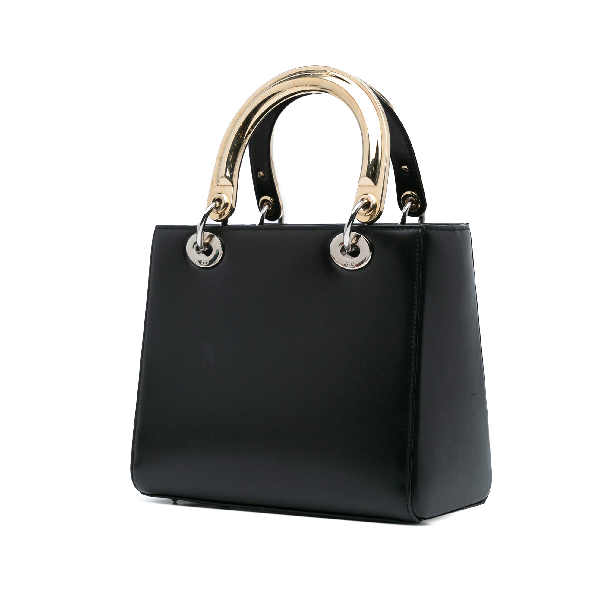 Medium Calfskin Patch Embellished Lady Dior