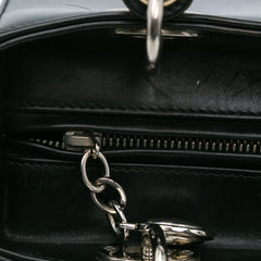 Medium Calfskin Patch Embellished Lady Dior