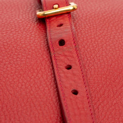 Vitello Daino Side Zip Shopper Tote