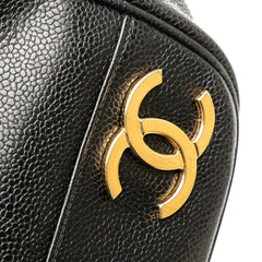 Triple CC Caviar Shoulder Bag