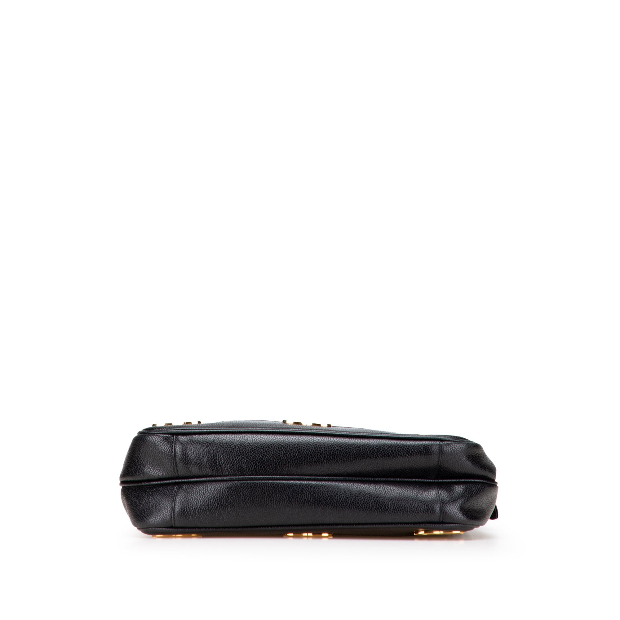 Triple CC Caviar Shoulder Bag
