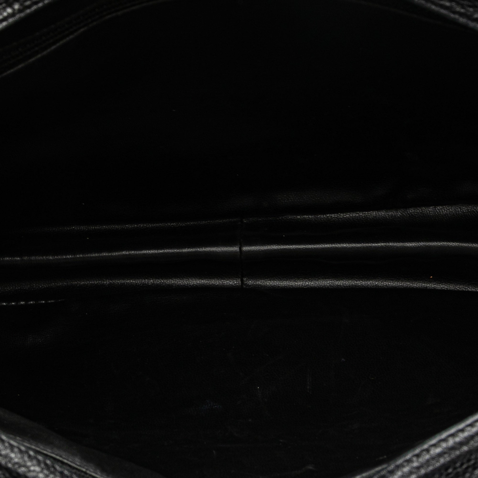 Triple CC Caviar Shoulder Bag