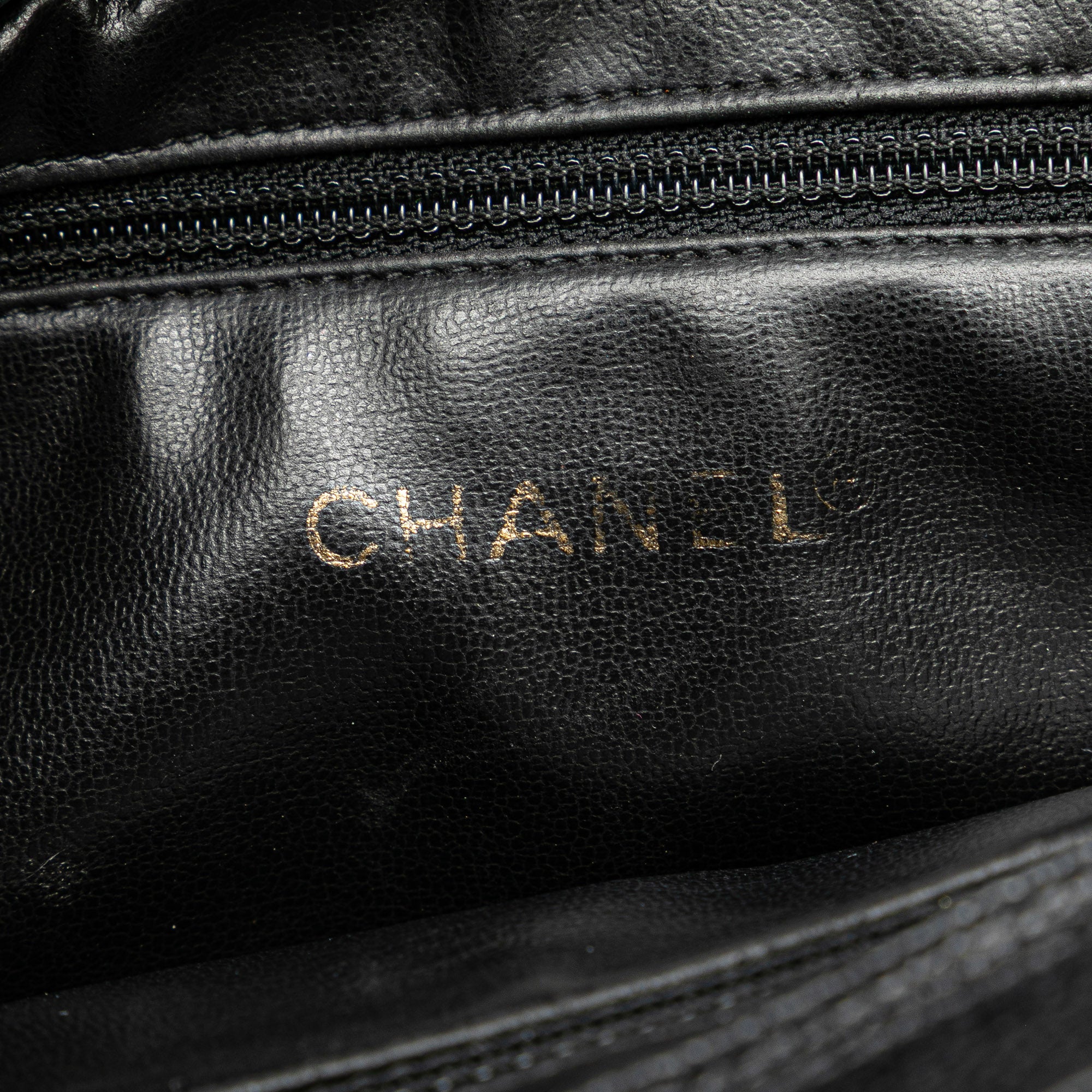 Triple CC Caviar Shoulder Bag