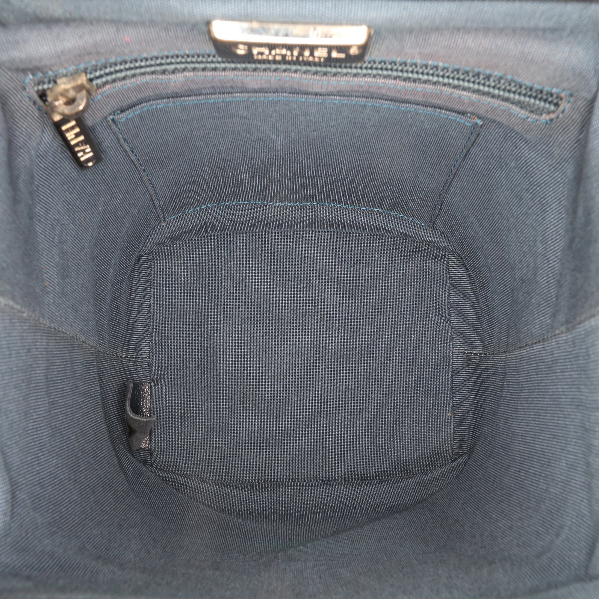 CC Metallic Calfskin Vanity Case