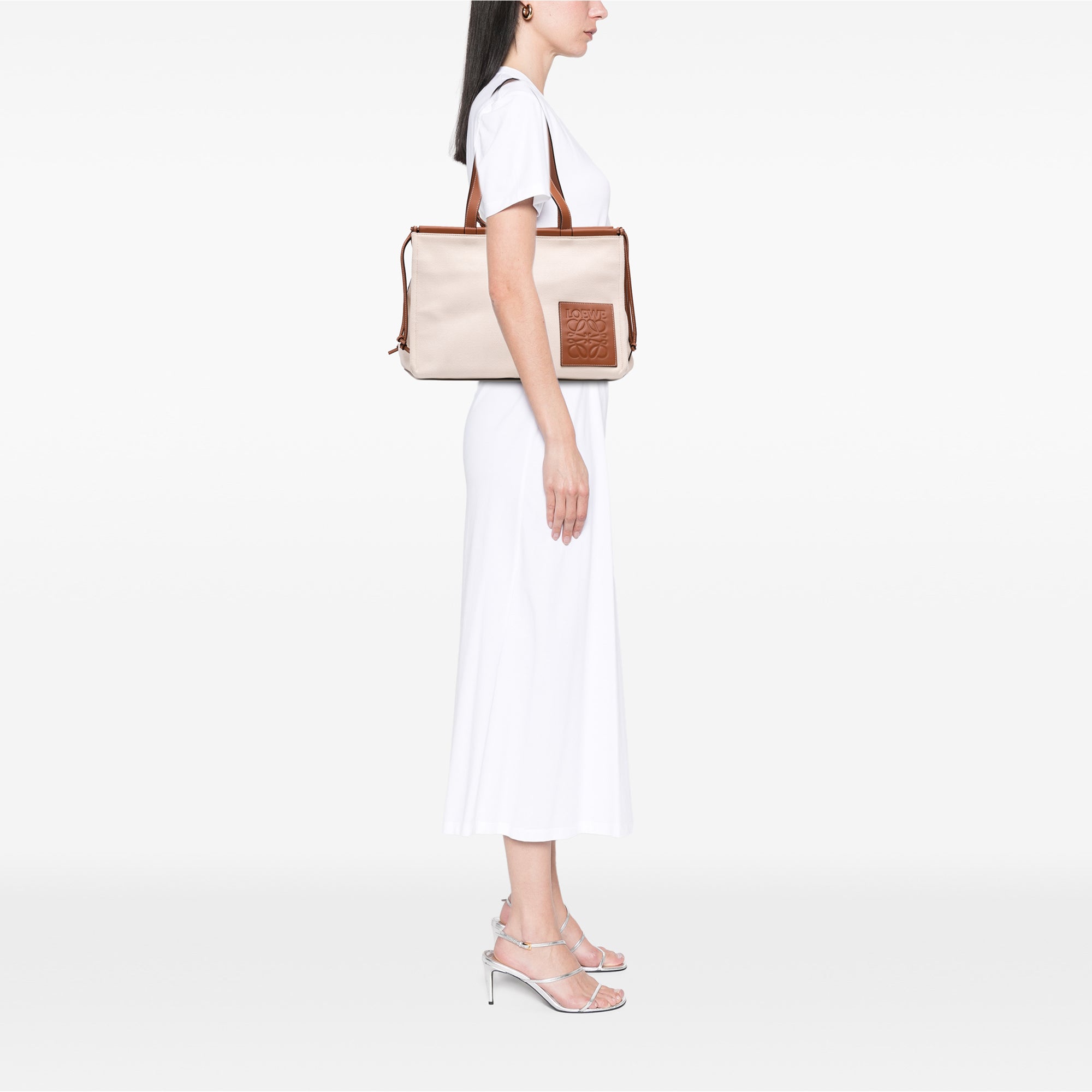 Large Canvas Cushion Tote