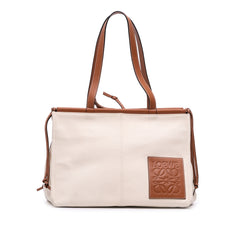 Large Canvas Cushion Tote