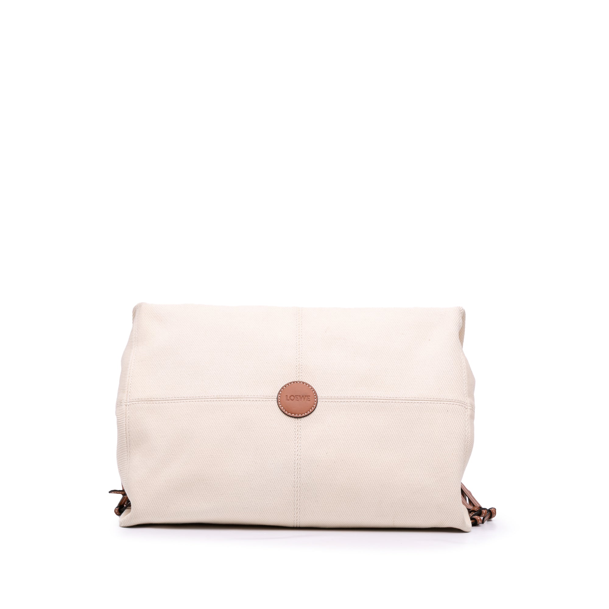 Large Canvas Cushion Tote