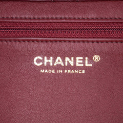 Medium Quilted Shearling Single Flap