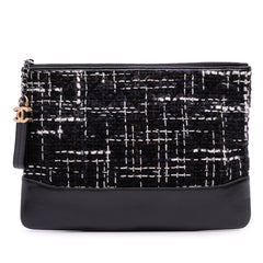 Medium Tweed Gabrielle O Case Clutch