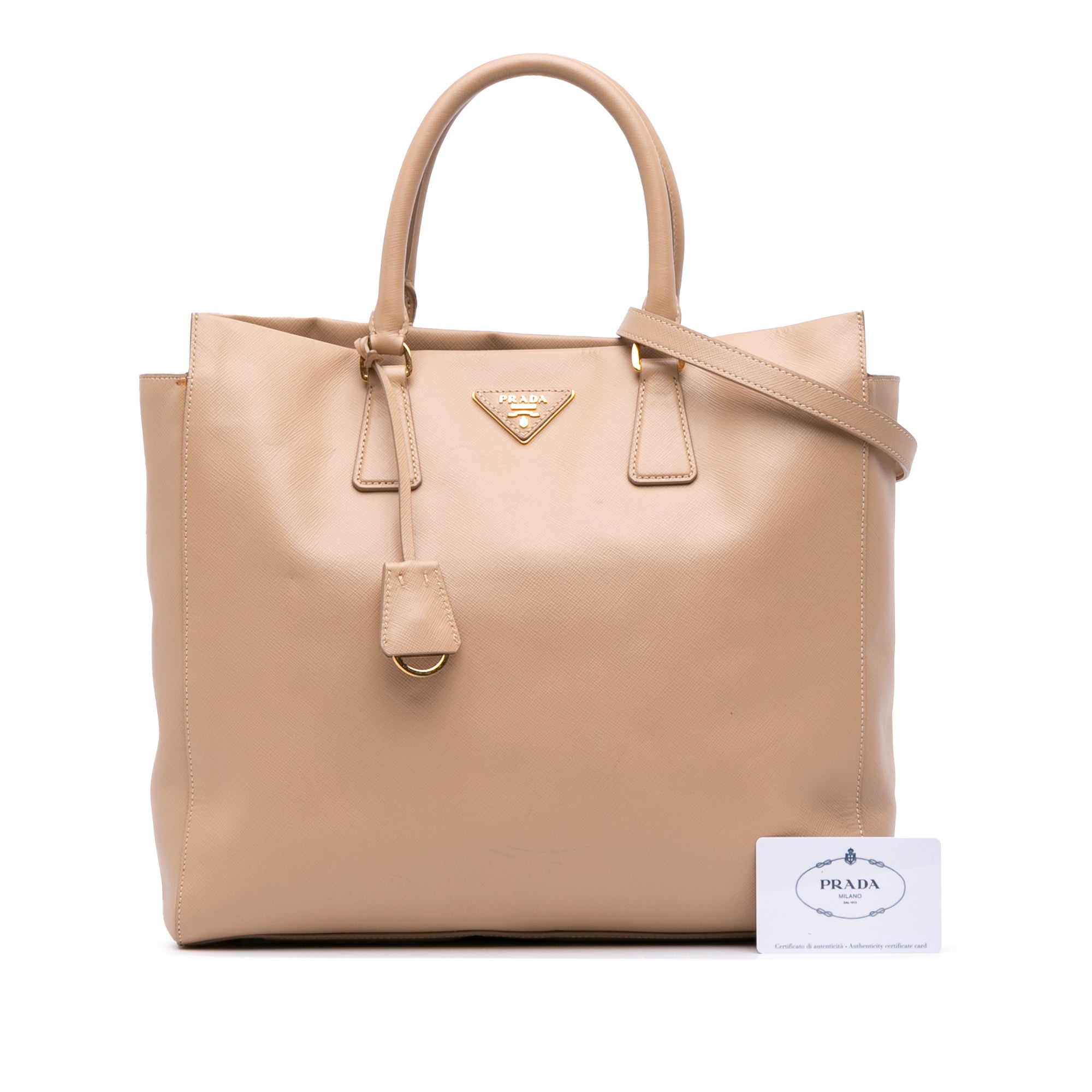 Saffiano Lux Satchel