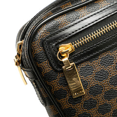 Macadam Coated Canvas Clutch