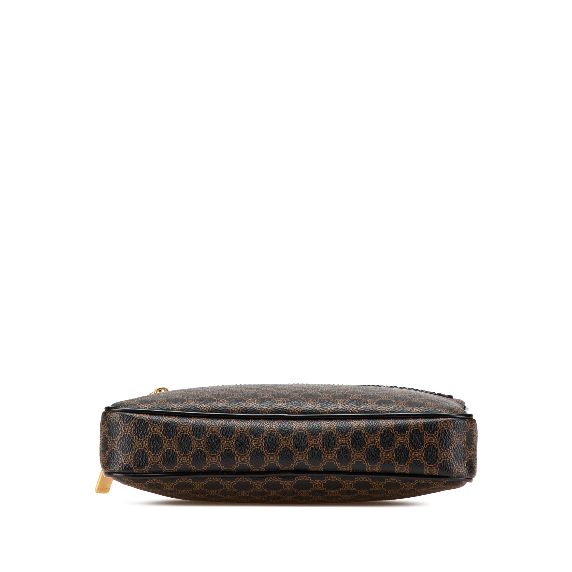 Macadam Coated Canvas Clutch