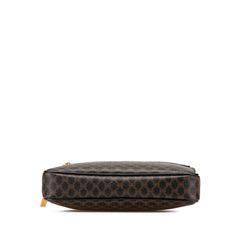 Macadam Coated Canvas Clutch